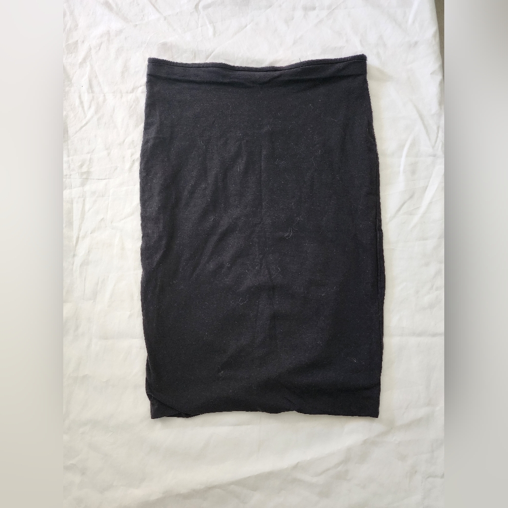 Classic Black Pencil Skirt - Women